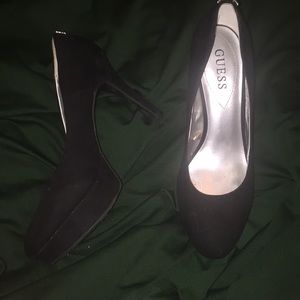 Black Guess Heels